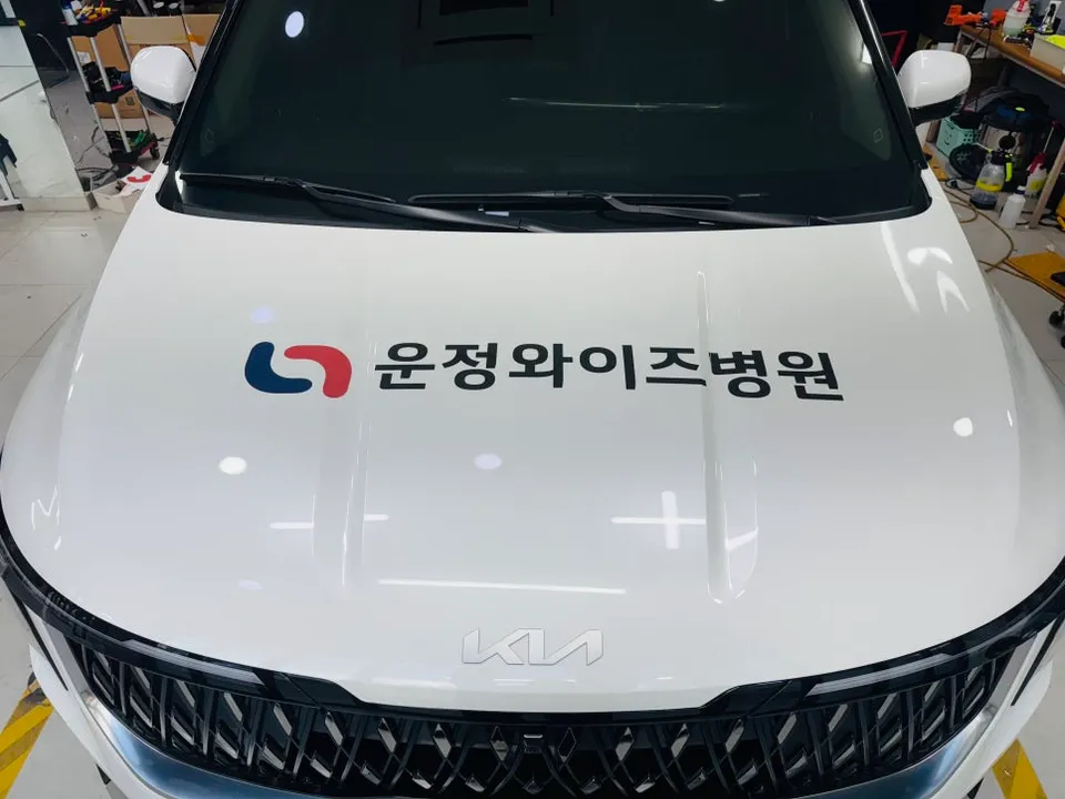 Kia Carnivalのカーラッピング事例|広告効果とデザイン 施工写真 2-2