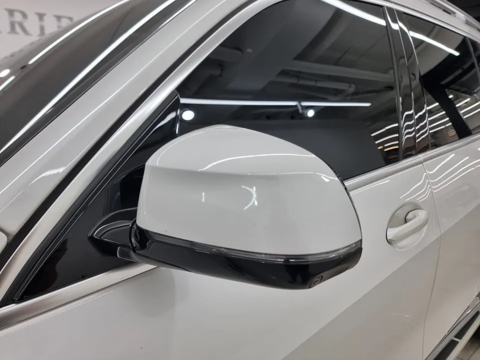 BMW X7のカーラッピング事例|3Mサテンダークグレー 施工写真 1-2
