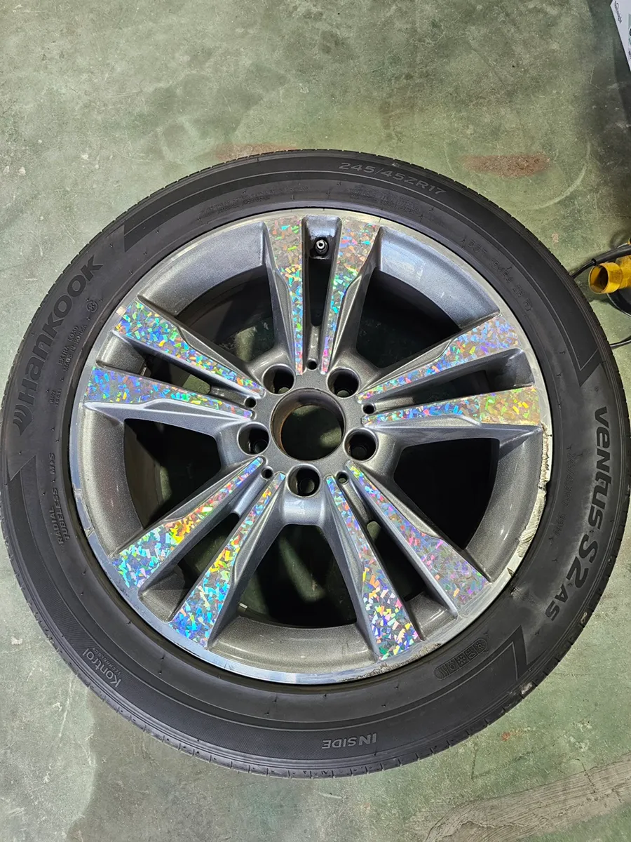 Mercedes-Benz E클래스 W213 wheel repair installation result