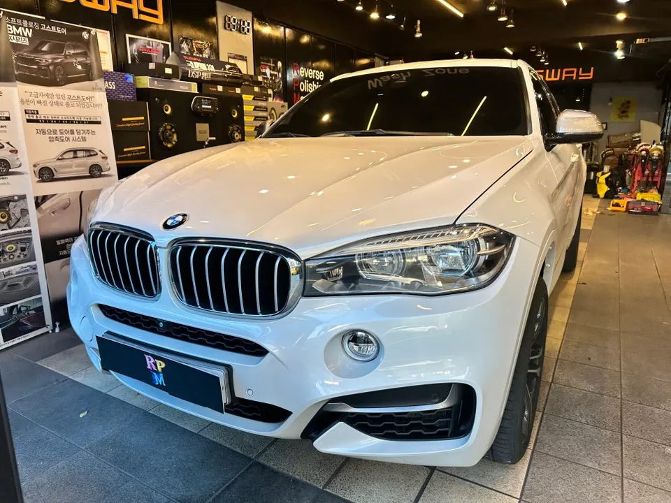 BMW X5 android head unit installation result