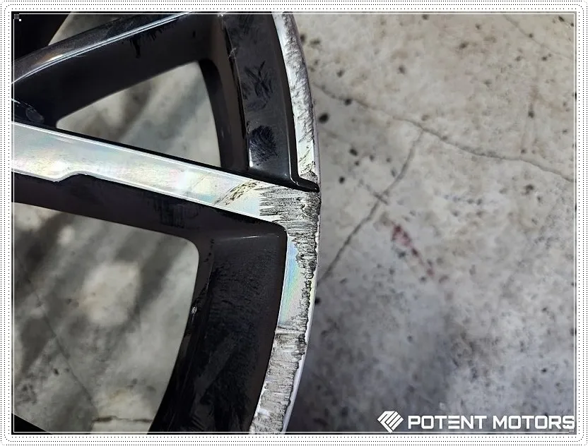 BMW 5 Series wheel repair - BMW 5 Series Wheel Repair & Painting Review - Restored to Gloss B photo 3