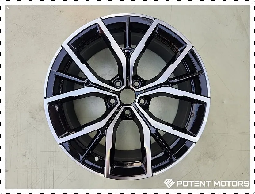 BMW 5 Series wheel repair - BMW 5 Series Wheel Repair & Painting Review - Restored to Gloss B photo 4