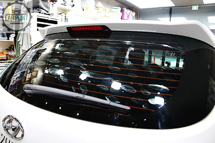 Hyundai Santa Fe DMのカーフィルム施工事例|費用目安・仕上がり 施工写真 2-1