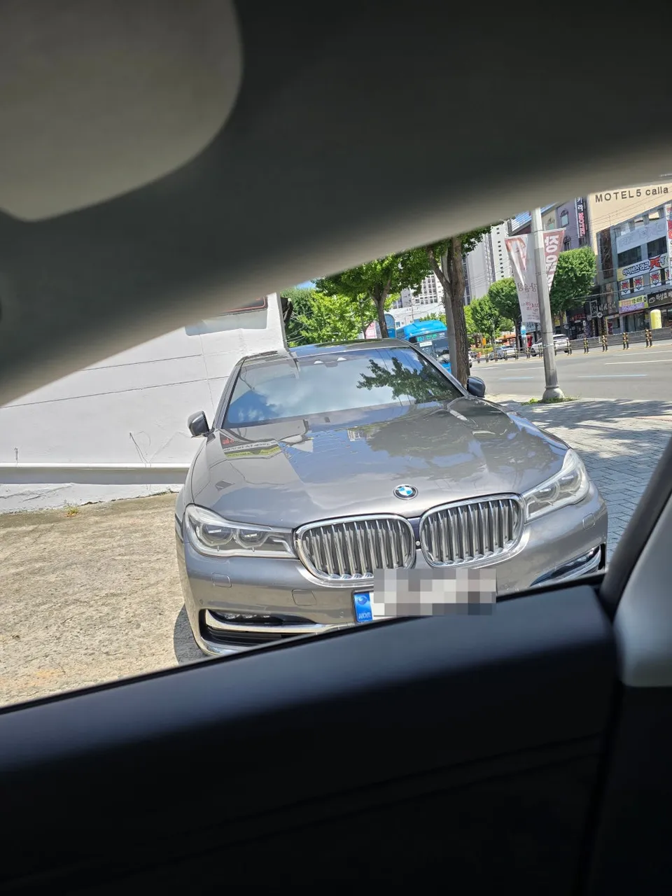 BMW 7시리즈 G12 android head unit installation result