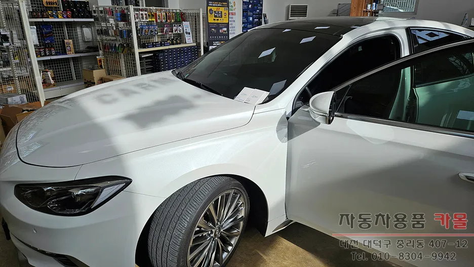 Hyundai Grandeur IG ppf installation result