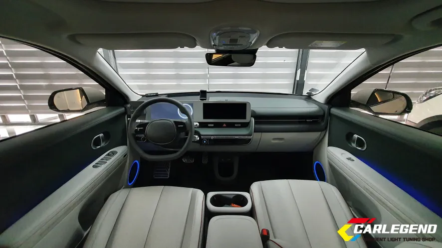 Hyundai IONIQ 5 ambient lighting - Hyundai IONIQ 5 Ambient Lighting Review - Customization Results photo 3
