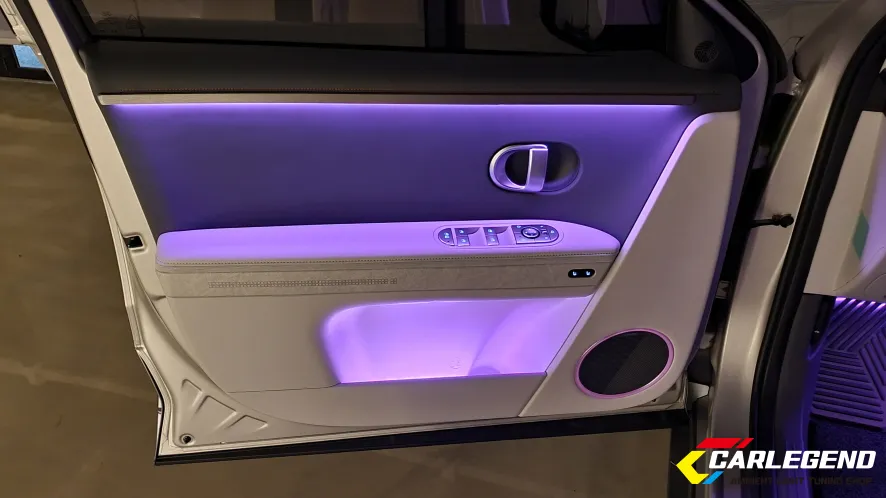 Hyundai IONIQ 5 ambient lighting - Hyundai IONIQ 5 Ambient Lighting Review - Customization Results photo 7