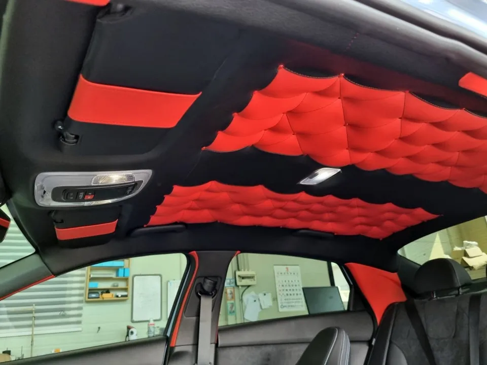 Hyundai Elantra soundproofing installation result