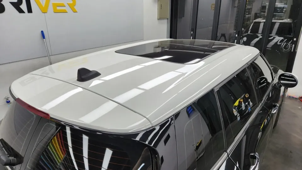 MINI ClubmanのブラックPPF施工事例｜費用目安・仕上がり 施工写真 3-1