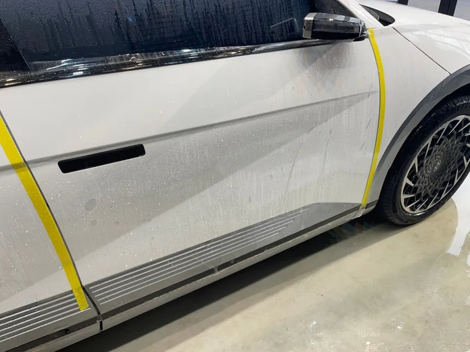 Hyundai IONIQ 5 PPF施工事例|費用目安・仕上がり 施工写真 1-2