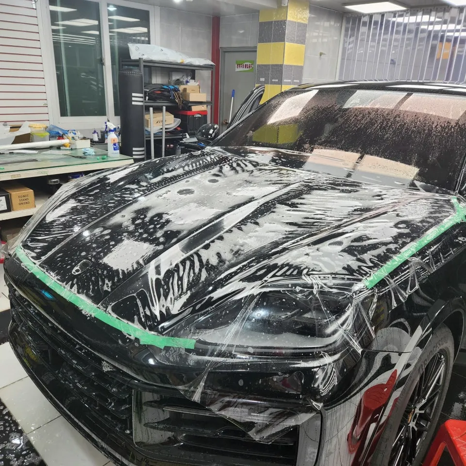 ポルシェ カイエン PPF施工事例|費用目安と仕上がり 施工写真 3-2
