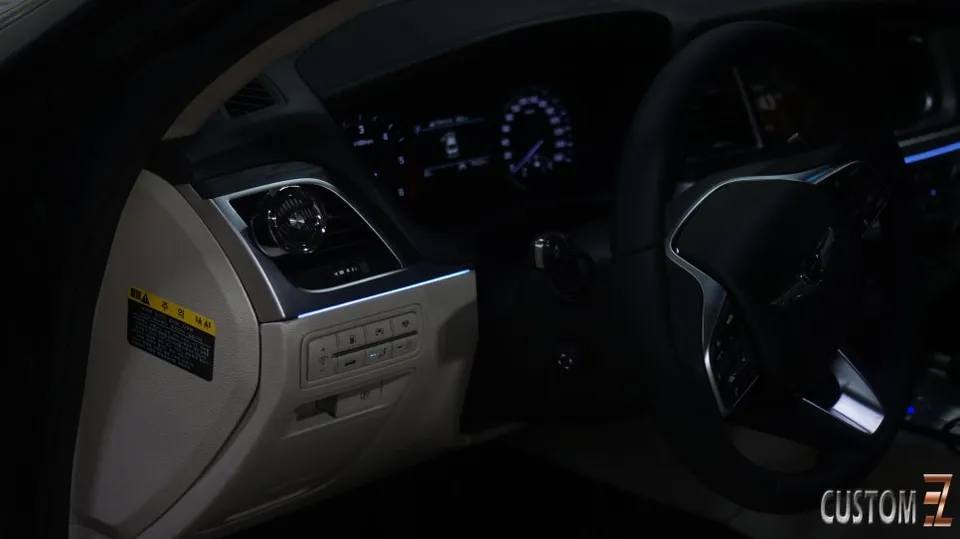 Genesis G80 ambient lighting - Genesis G80 Ambient Lighting Review - Enhanced Interior Mood photo 4