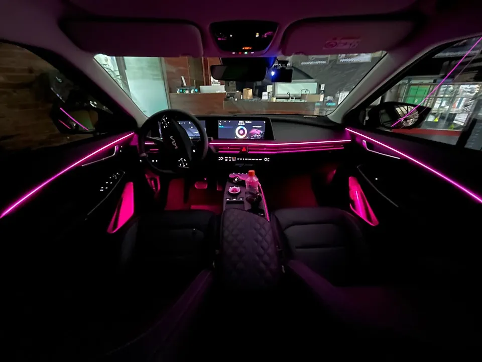 Kia EV6 ambient lighting - Kia EV6 Ambient Lighting Review — Cost & Results photo 4
