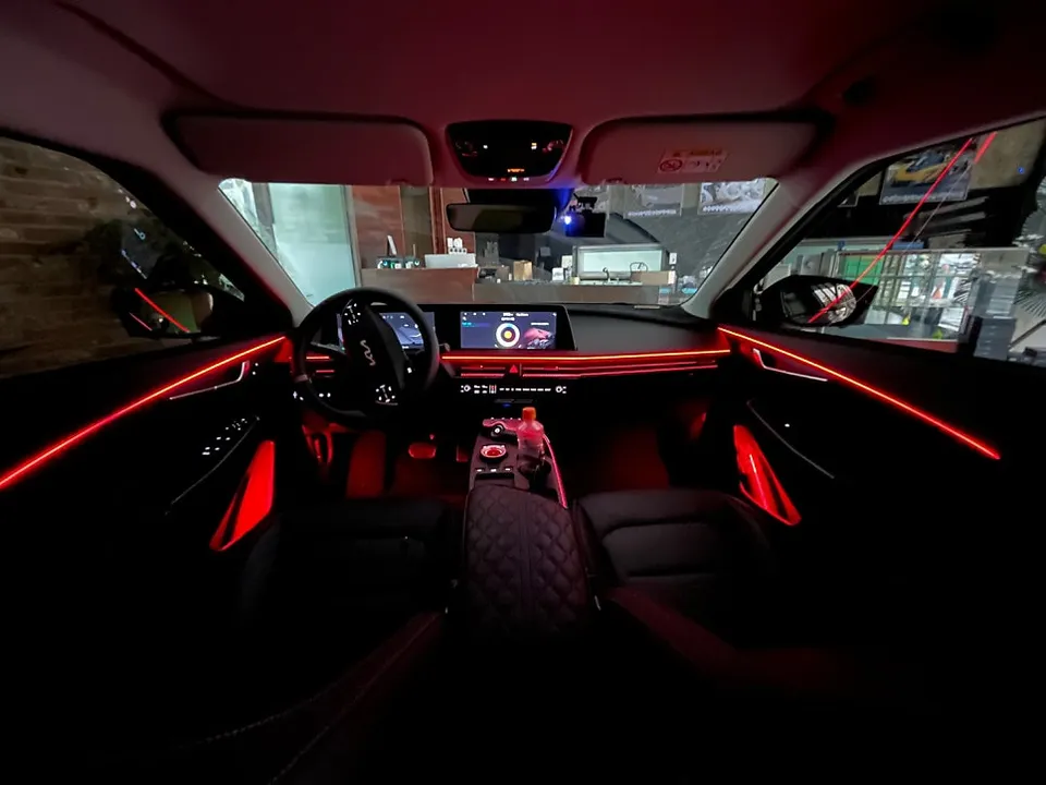 Kia EV6 ambient lighting - Kia EV6 Ambient Lighting Review — Cost & Results photo 5