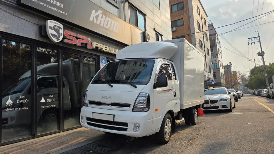 Kia Bongo 3 ppf installation result