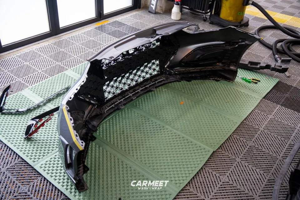 Hyundai Veloster N ppf - Hyundai Veloster N PPF Review: Headlight Protection & Bumper Wrap photo 4