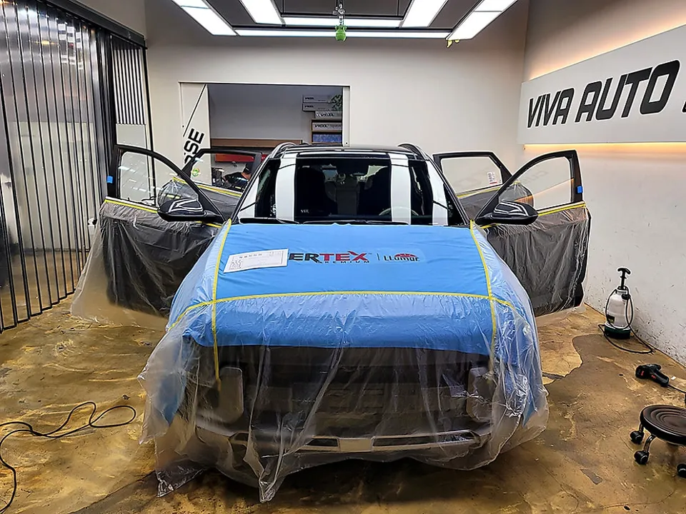 Hyundai Konaのカーフィルム施工事例｜費用目安・仕上がり 施工写真 3-1