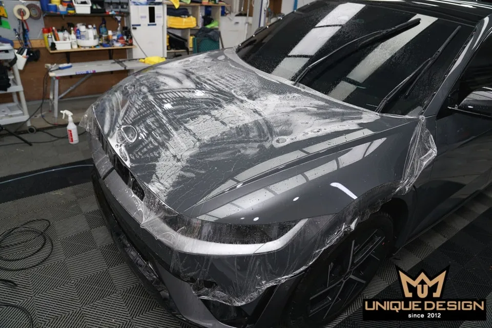 Hyundai IONIQのPPF施工事例|費用目安と仕上がり 施工写真 1-2