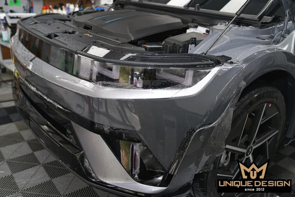 Hyundai IONIQのPPF施工事例|費用目安と仕上がり 施工写真 2-3