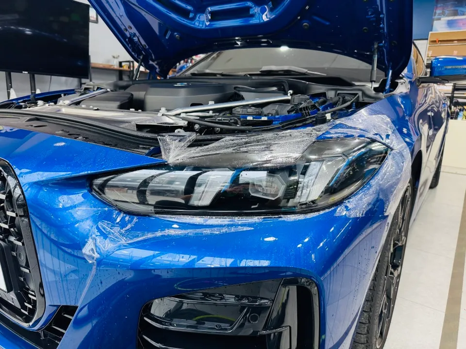BMW 4 Series G22 PPF施工事例｜費用目安・仕上がり 施工写真 1-3