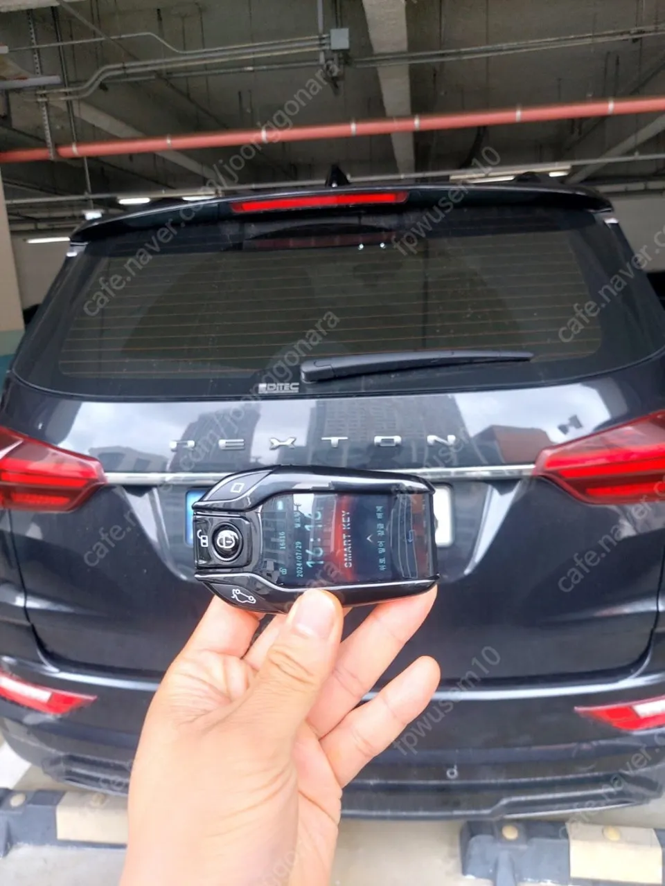 SsangYong Rexton oem options - SsangYong Rexton OEM Options Review: LCD Smart Key Upgrade photo 4