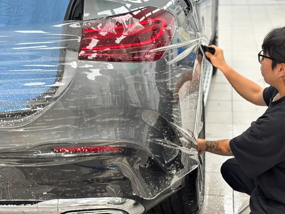 Mercedes-Benz GLE 450 PPF施工事例｜費用目安・仕上がり 施工写真 1-2