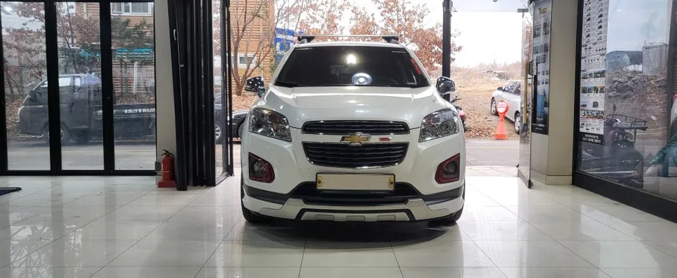 Chevrolet Trax dash cam installation result
