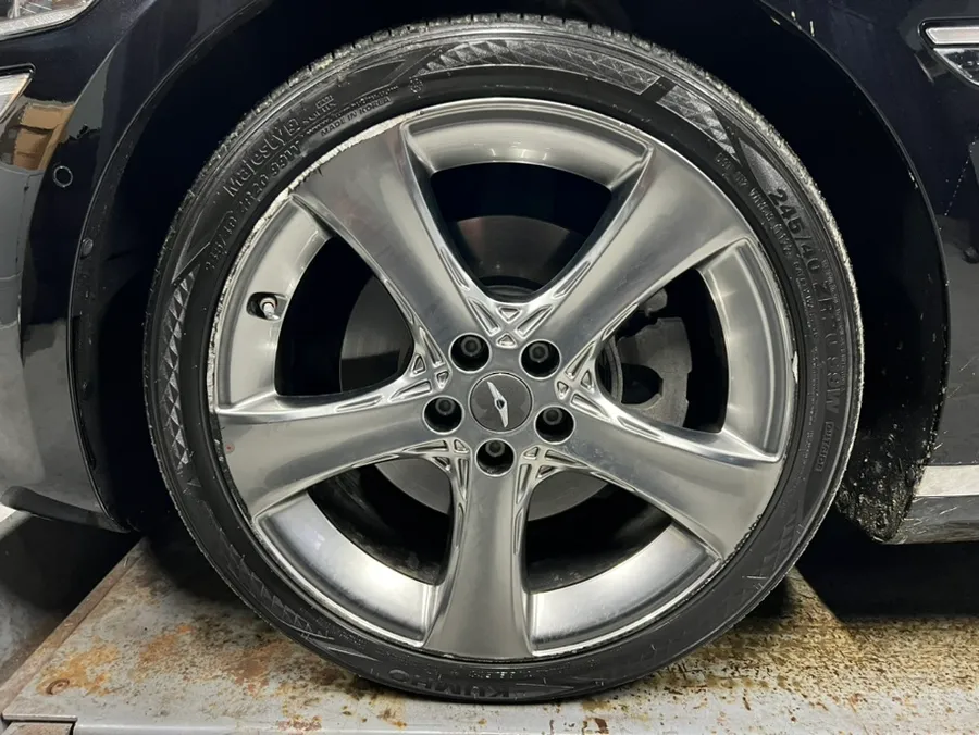 Genesis G80 wheel repair - Genesis G80 Wheel Repair & Painting Review — Perfect Finish photo 4