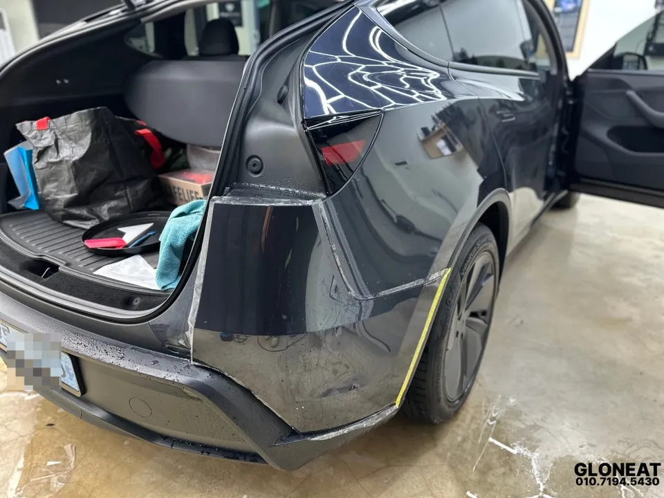 Tesla Model Y ppf - Tesla Model Y PPF Review: Rear Bumper Protection & Cost photo 4