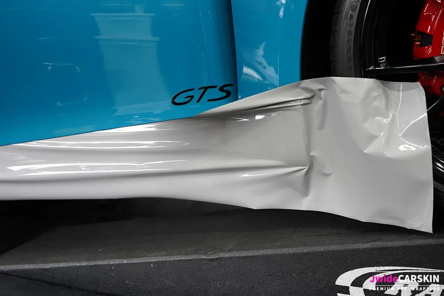 ポルシェ 718 ボクスター GTS カーラッピング事例｜費用目安・仕上がり 施工写真 3-3