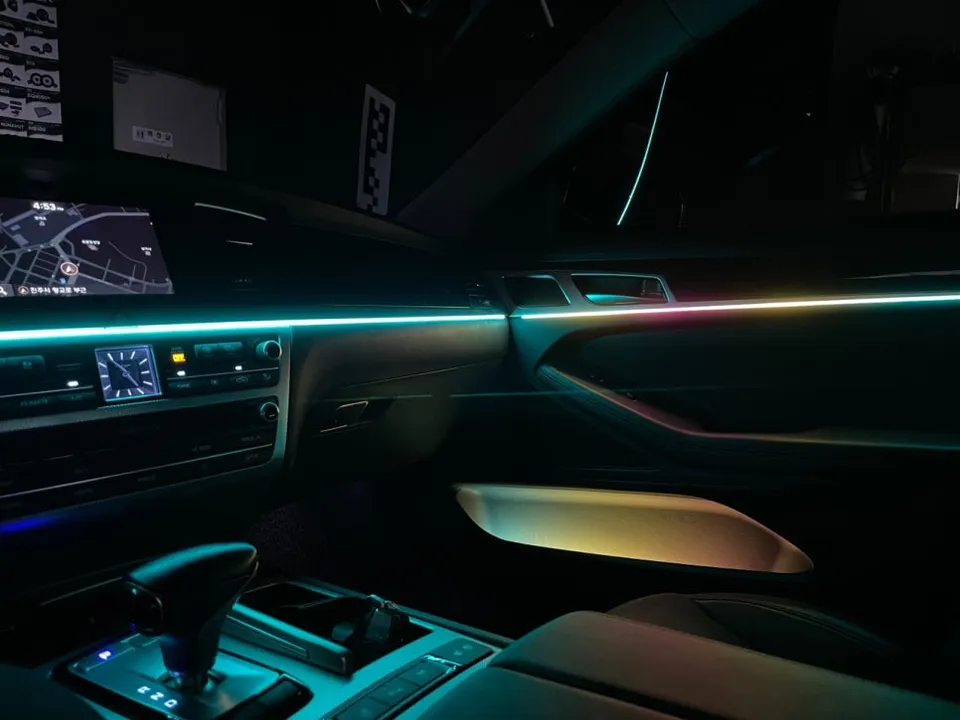Genesis G80 ambient lighting - Genesis G80 Ambient Lighting Review: Cost & Results photo 4