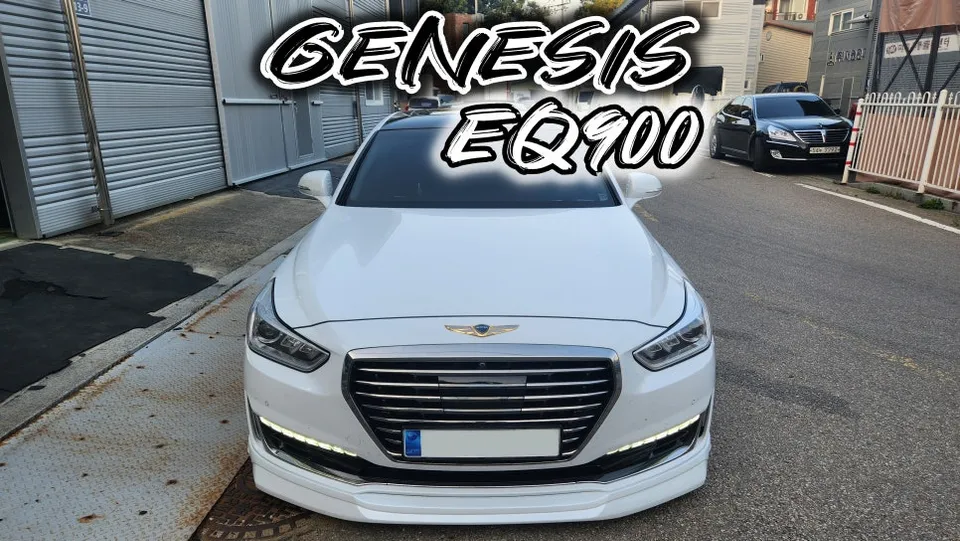 Genesis EQ900 Body Kit Review: TRC Spoiler Installation photo 1