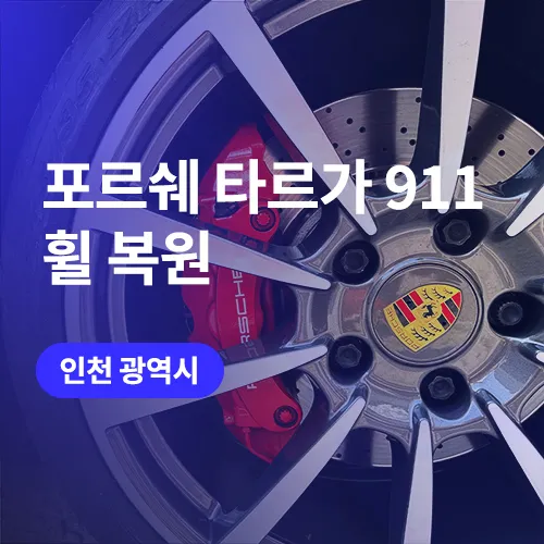 Porsche 911 Targa wheel repair - Porsche 911 Targa Wheel Repair & Painting Review photo 5