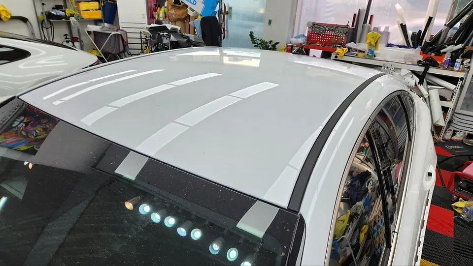 Hyundai Sonata DN8 PPF施工事例|費用目安・仕上がり 施工写真 1-2