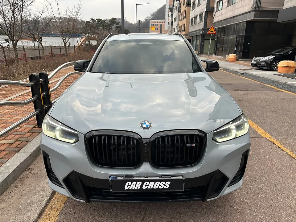 BMW X3のカーラッピング事例|グリル・室内カスタム 施工写真 1-2