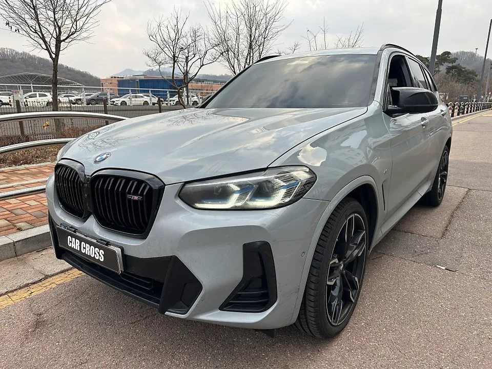BMW X3のカーラッピング事例|グリル・室内カスタム 施工写真 1-3