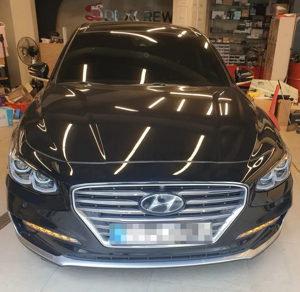 Hyundai Grandeur IG body repair installation result