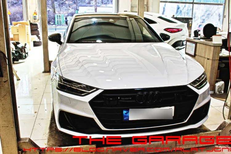 Audi A7 body kit installation result