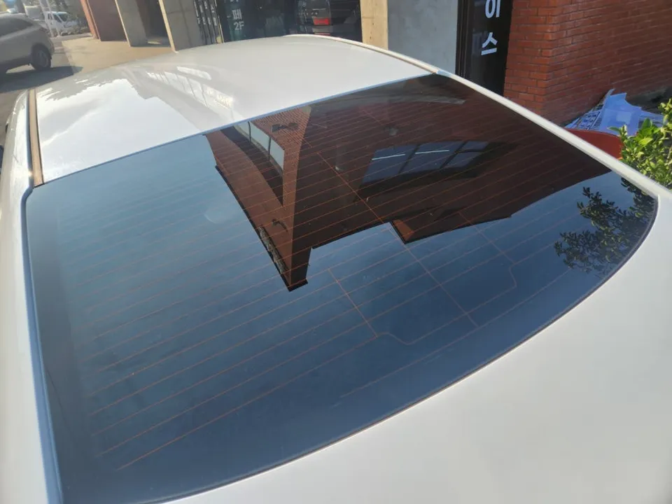 Hyundai Elantra Window Tinting Review — Rear Window Re-tint After