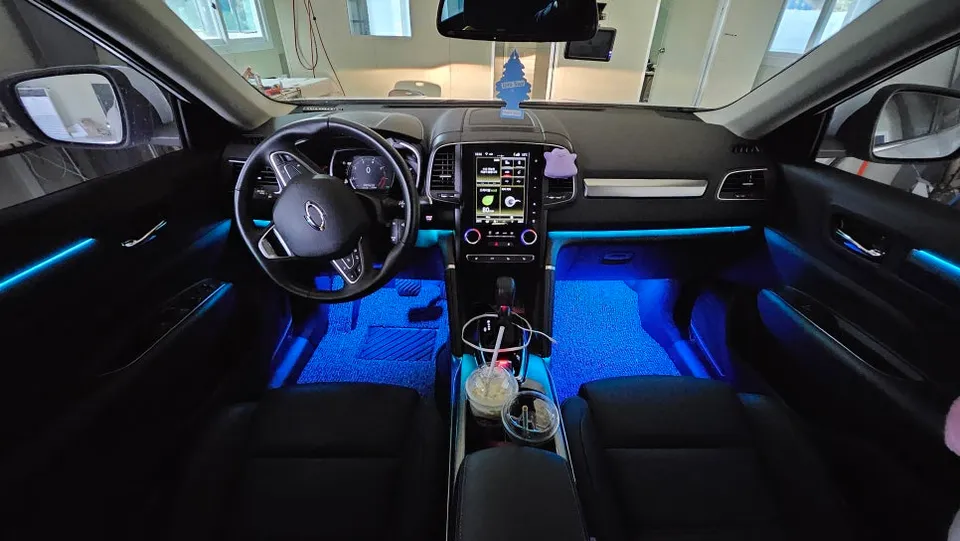 Renault Korea QM6 ambient lighting - Renault Korea QM6 Ambient Lighting Review: Cost & Results photo 4