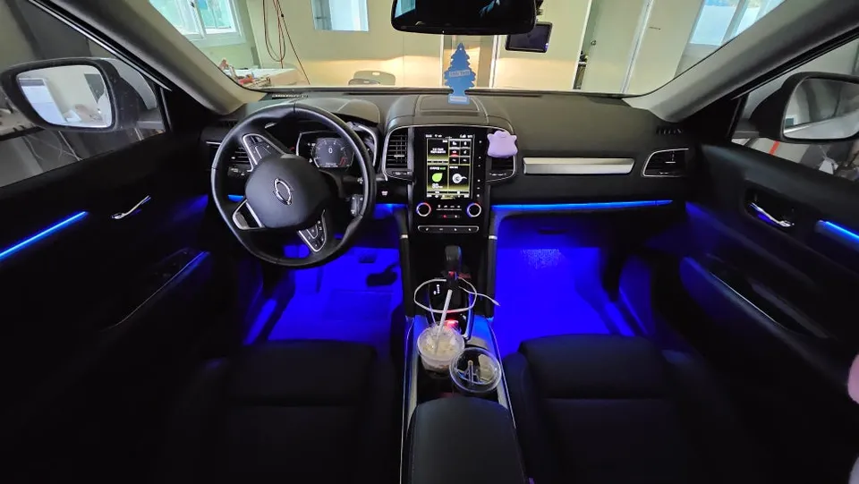 Renault Korea QM6 ambient lighting - Renault Korea QM6 Ambient Lighting Review: Cost & Results photo 5