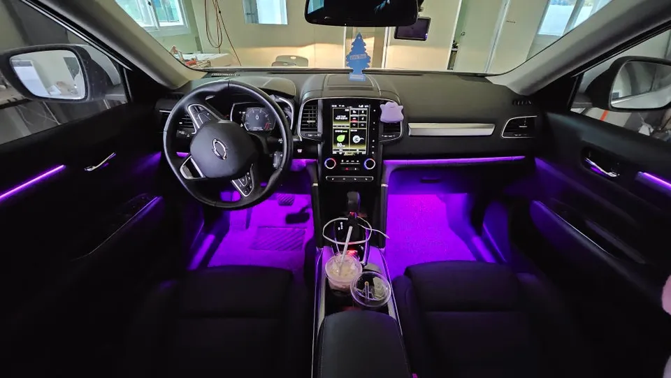 Renault Korea QM6 ambient lighting - Renault Korea QM6 Ambient Lighting Review: Cost & Results photo 6