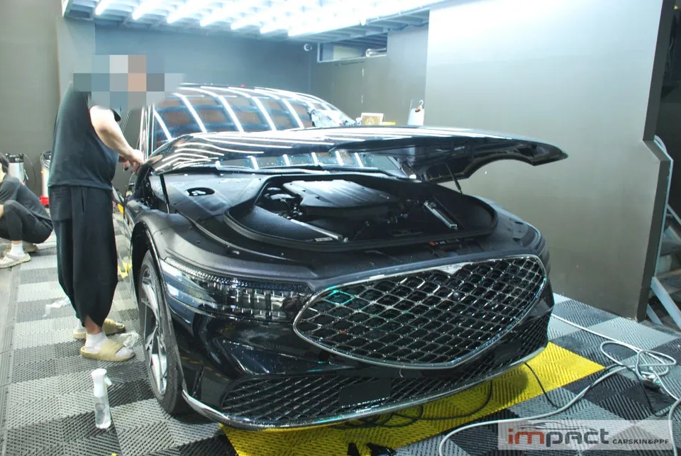 Genesis G90 PPF施工事例|費用目安と仕上がり 施工写真 1-2