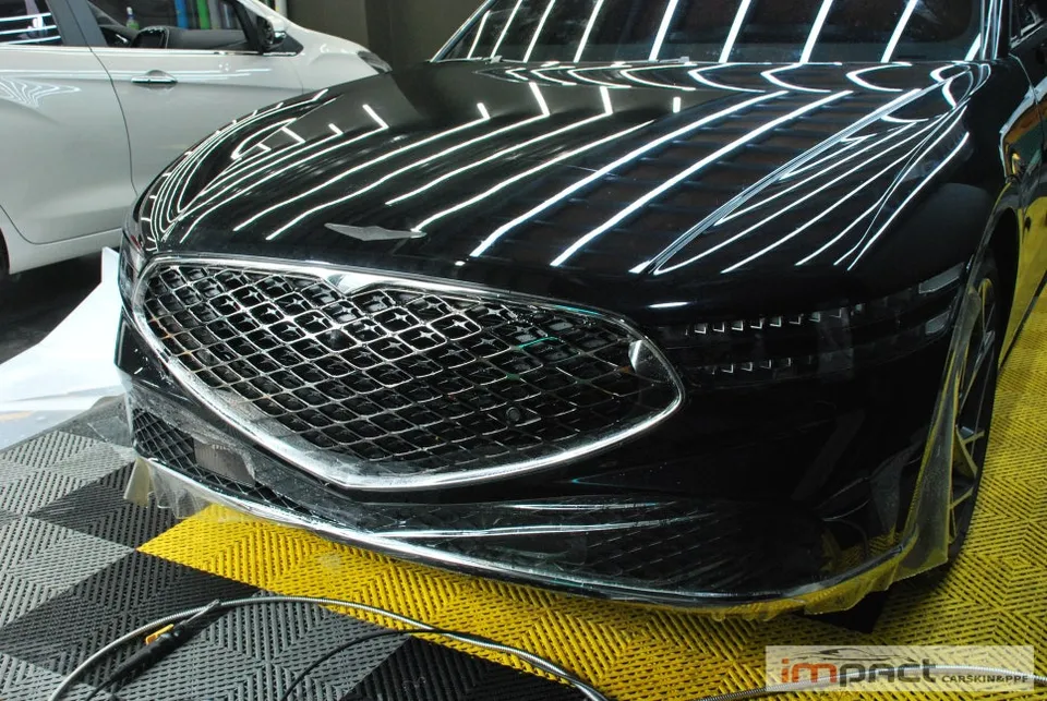 Genesis G90 PPF施工事例|費用目安と仕上がり 施工写真 1-3