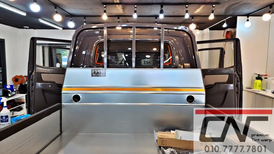 Hyundai Porter 2 window tinting - Hyundai Porter 2 Window Tinting Review - Habarcamp Sapphire Bond photo 3