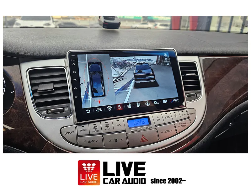 Genesis BHのAndroid Auto・CarPlay取付事例 施工写真 2-2