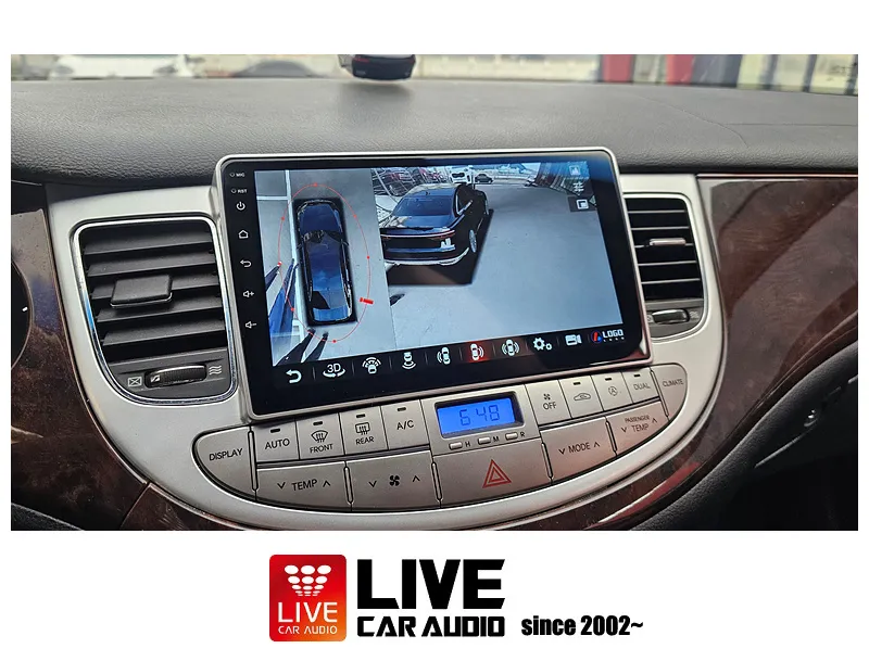 Genesis BHのAndroid Auto・CarPlay取付事例 施工写真 3-2