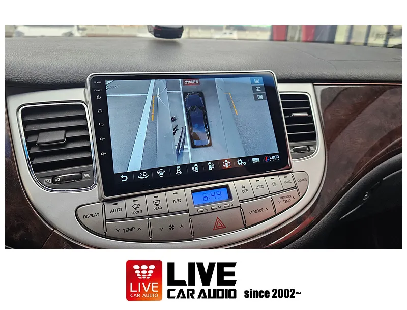 Genesis BHのAndroid Auto・CarPlay取付事例 施工写真 4-2