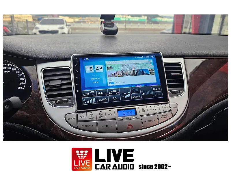 Genesis BHのAndroid Auto・CarPlay取付事例 施工写真 1-3
