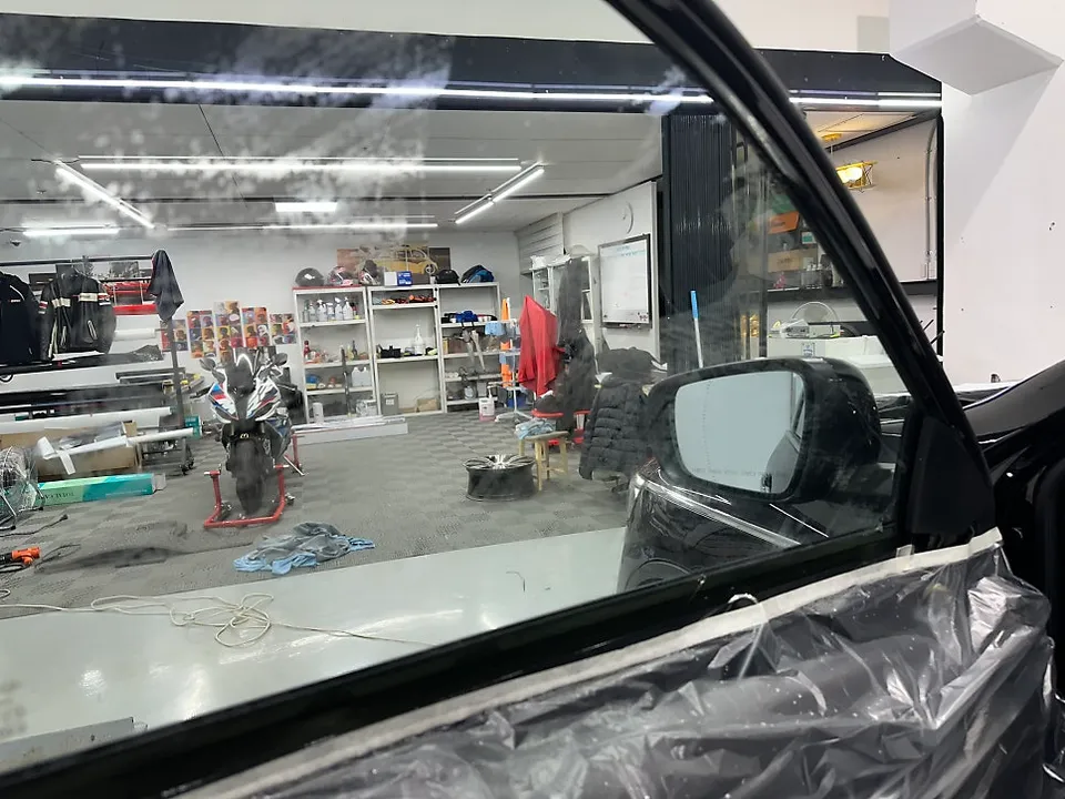 Renault QM6のカーフィルム施工事例 施工写真 4-2